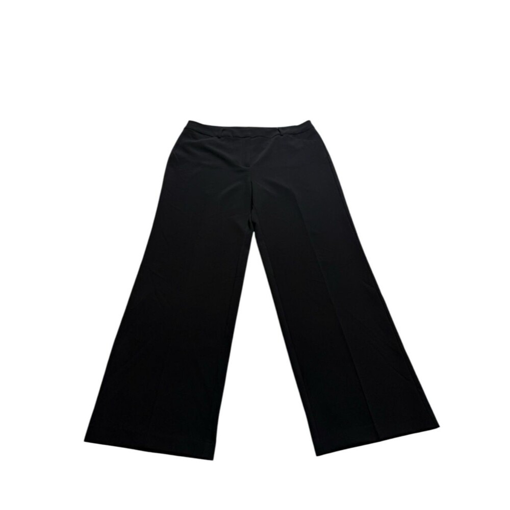 Chicos Wide Leg Trousers Black Chicos Sz 3 (XL/16)